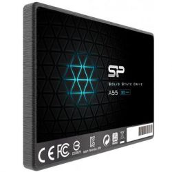 SSD  Silicon Power A55 1TB SATAIII 3D NAND TLC (SP001TBSS3A55S25) -  2