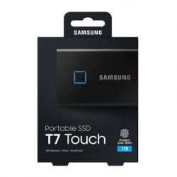 SSD  Samsung Portable SSD T7 Touch 1TB USB 3.2 (MU-PC1T0K/WW) -  11
