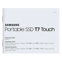 SSD  Samsung Portable SSD T7 Touch 1TB USB 3.2 (MU-PC1T0K/WW) -  9