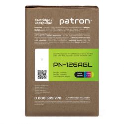   Patron HP 126A (CE314A) GREEN Label (PN-126AGL) -  3