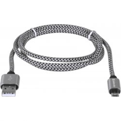   USB 2.0 AM to Micro 5P 1.0m USB08-03T PRO white Defender (87803) -  2