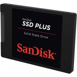   2Tb, SanDisk Plus, SATA3, 2.5", 3D TLC, 545/450 MB/s (SDSSDA-2T00-G26) -  2