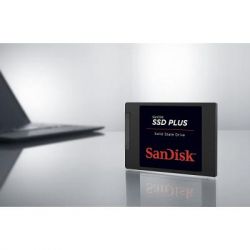   2Tb, SanDisk Plus, SATA3, 2.5", 3D TLC, 545/450 MB/s (SDSSDA-2T00-G26) -  6