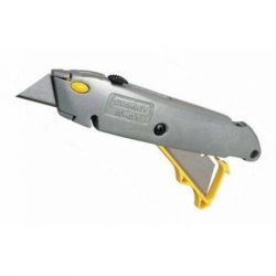 Нож канцелярский Neo Tools 19мм трапициевидное відвижное лезвие 160мм (0-10-499)