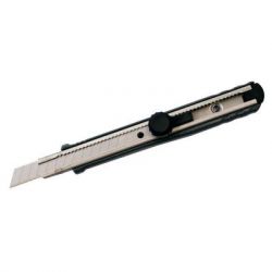Нож канцелярский Neo Tools FatMax, 9мм, 135мм, литой оцинкованный корпус (0-10-411)