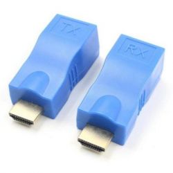  HDMI (F) <-> RJ45 (M), Extradigital, Black (KBH1754) -  6