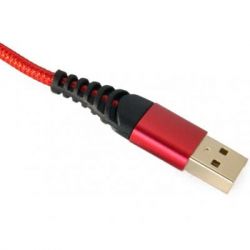  USB - Lightning 1  Extradigital Red, 2.1A (KBU1758) -  3