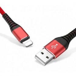 USB - Lightning 1  Extradigital Red, 2.1A (KBU1758) -  1