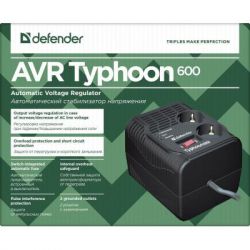 ���������� Defender Typhoonl 600VA (99032) (99032) - �������� 5
