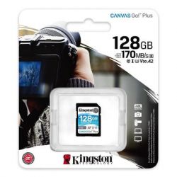   Kingston 128GB SDXC class 10 UHS-I U3 Canvas Go Plus (SDG3/128GB) -  3