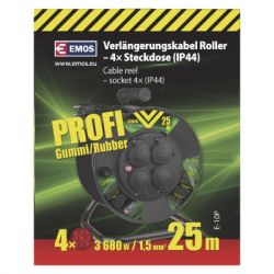 Сетевой удлинитель EMOS катушка 4 роз., 25 м (P08225) - Картинка 4