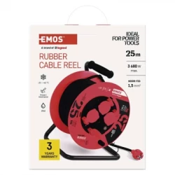 Сетевой удлинитель EMOS катушка 4 роз., 25 м (P08225) - Картинка 7