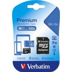 Карта памяти Verbatim 128GB microSDHC class 10 UHS-I (MDAVR-96/G) - Картинка 2