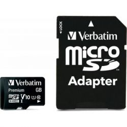   Verbatim 128GB microSDHC class 10 UHS-I (MDAVR-96/G)