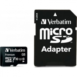 ����� ���'�� Verbatim 128GB microSDHC class 10 UHS-I (MDAVR-96/G)
