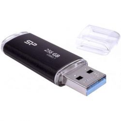 USB   Silicon Power 256GB Blaze b02 Black USB 3.0 (SP256GBUF3B02V1K) -  3