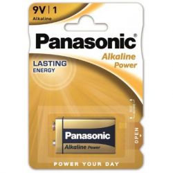  Panasonic  6LR61 Alkaline Power * 1 (6LR61REB/1BP)
