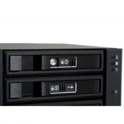 Бекплейн Chieftec 2x5.25"/3x3.5" Hot-Swap Aluminium (CBP-2131SAS) - Картинка 4