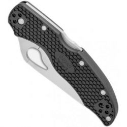 Ніж Spyderco Byrd Harrier 2 FRN полусеррейтор (BY01PSBK2) - Картинка 2