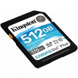  '  ' Kingston 512GB SDXC class 10 UHS-I U3 Canvas Go Plus (SDG3/512GB) -  2
