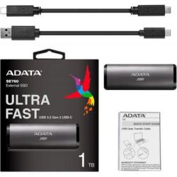  SSD USB 3.2 256GB ADATA (ASE760-256GU32G2-CTI) -  5