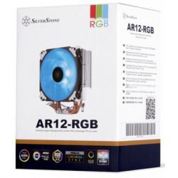    SilverStone AR12 RGB, /, 1x120  PWM RGB,  Intel LGA115x/1200/1366/2011/2066, AMD AM4/AM3/AM2/FM2/FM1 (SST-AR12-RGB) -  7