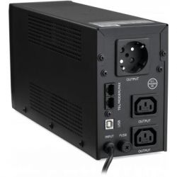 Источник бесперебойного питания Vinga LED 850VA metal case with USB (VPE-850PRMU) - Картинка 3