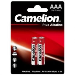  Camelion AAA LR03/2BL Plus Alkaline (LR03-BP2)