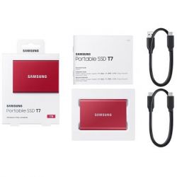SSD  Samsung T7 1TB USB 3.2 (MU-PC1T0R/WW) -  10