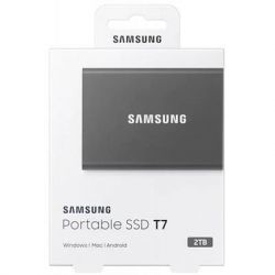 SSD  Samsung T7 2TB USB 3.2 Grey (MU-PC2T0T/WW) -  8