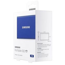 SSD  Samsung T7 Indigo Blue 2TB USB 3.2 (MU-PC2T0H/WW) -  10