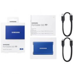 SSD  Samsung T7 Indigo Blue 2TB USB 3.2 (MU-PC2T0H/WW) -  11