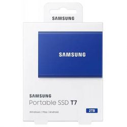 SSD  Samsung T7 Indigo Blue 2TB USB 3.2 (MU-PC2T0H/WW) -  7