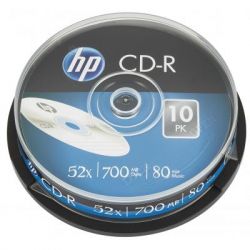 Диск CD HP CD-R 700MB 52X 25шт Spindle (69311)