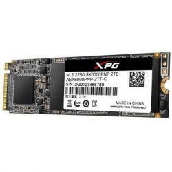 SSD  A-DATA XPG SX6000 2TB M.2 2280 (ASX6000PNP-2TT-C) -  3