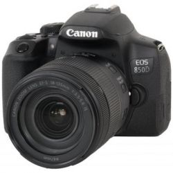   Canon EOS 850D kit 18-135 IS nano USM Black (3925C021)