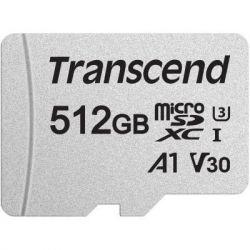  '  ' Transcend 512GB microSDXC Class 10 U3 (TS512GUSD300S-A) -  2