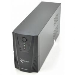 ��� Ritar RTP600L-UX-IEC 360W Proxima-L, LED, AVR, 3st, USB, 4xIEC-320 C14, 145-290Vac, 1x12V7Ah, plastik Case 314x97x143, 4.6 ��(RTP600L-UX-IEC)