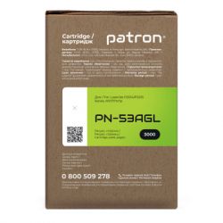  Patron HP Q7553A GREEN Label (PN-53AGL) -  3