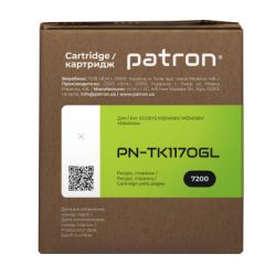 Тонер-картридж Patron KYOCERA TK-1170 GREEN Label (PN-TK1170GL) - Картинка 3
