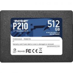 SSD  Patriot P210 512GB 2.5" (P210S512G25)