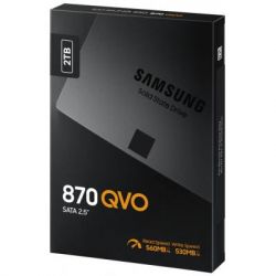 SSD  Samsung 870 QVO 2TB 2.5" (MZ-77Q2T0BW) -  6