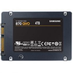 SSD  Samsung 870 QVO 4TB 2.5" (MZ-77Q4T0BW) -  2