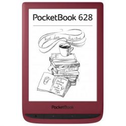 Электронная книга 6" PocketBook 628 Touch Lux 5 Ink Ruby Red (PB628-R-CIS) E-Ink Carta, 1024х758, 212 dpi, 8Gb, microSD, 1GHz, 512Mb, 1500 мАч, подсветка