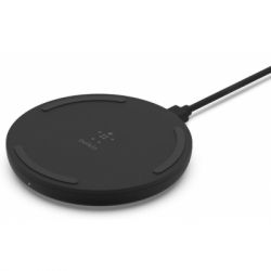   Belkin Pad Wireless Charging Qi, 10W, no PSU, black (WIA001BTBK) -  2
