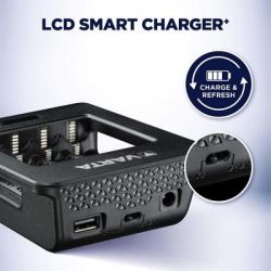 VARTA   LCD Smart Plus CHARGER+4xAA 2100 mAh 57684101441 -  6