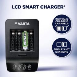     Varta LCD Smart Plus CHARGER +4*AA 2100 mAh (57684101441) -  7