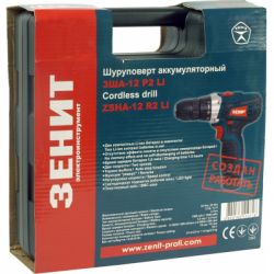 Шуруповерт Зенит ЗША-12 Р2 Li (841746) - Картинка 4