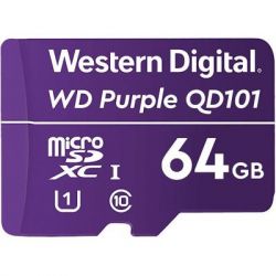   WD 64GB microSDXC class 10 UHS-I (WDD064G1P0C) -  1