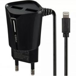   Gelius Pro Edition Auto ID 2USB + Cable iPhone 8 2.4A Black (00000072153)